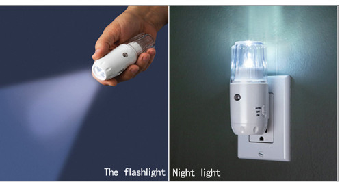 Energooszczędny akumulator LED Night Light, 3 w 1 LED Night Light Sensor do zdjęć