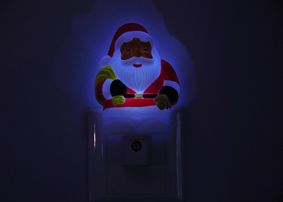 Światło kontrolowane podstawowe światło nocne, Święty Mikołaj Mini Baby Room Night Light